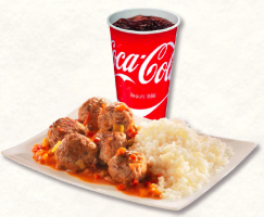 Menu 1 boeuf sauce africaine façon Mafe au restaurant Hakuna Matata