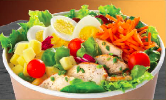 Salade au Poulet au café hyperion